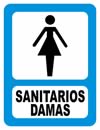 GS-028 SEÑALAMIENTO SANITARIOS DAMAS